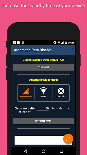 Run android online APK [ROOT] Automatic Data Disable +Widget from MyAndroid or emulate [ROOT] Automatic Data Disable +Widget using MyAndroid